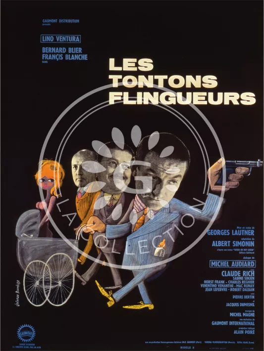 LES TONTONS FLINGUEURS. Georges Lautner